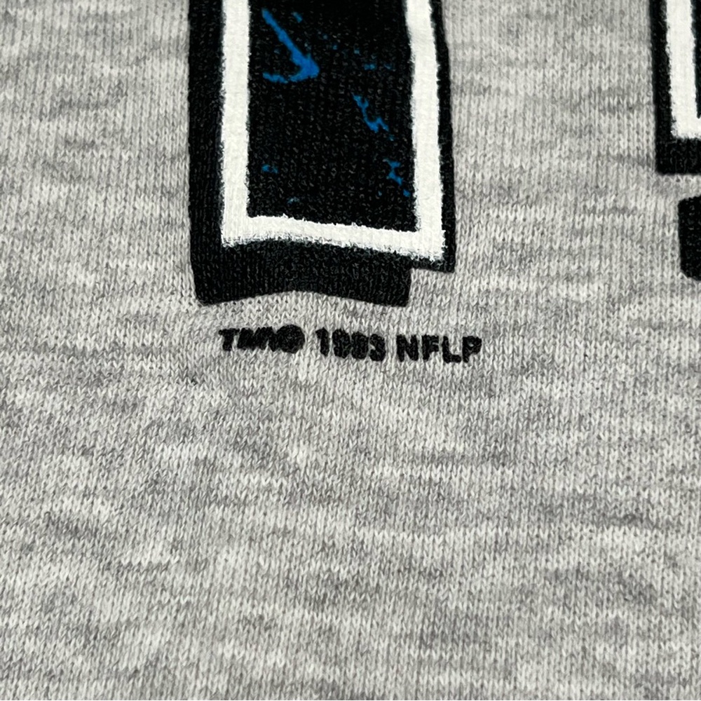 Vtg 1993 Carolina Panthers NFL Football Sweatshirt Pullover Crewneck Approx. XL - Picture 3 of 10